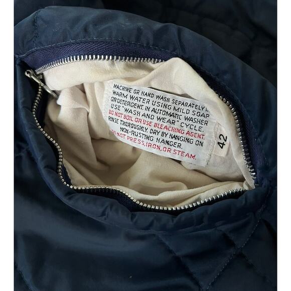 1950s quilted puffer jacket‎ down jacket Talon/Falcon Zippers USA Made - Picture 6 of 7